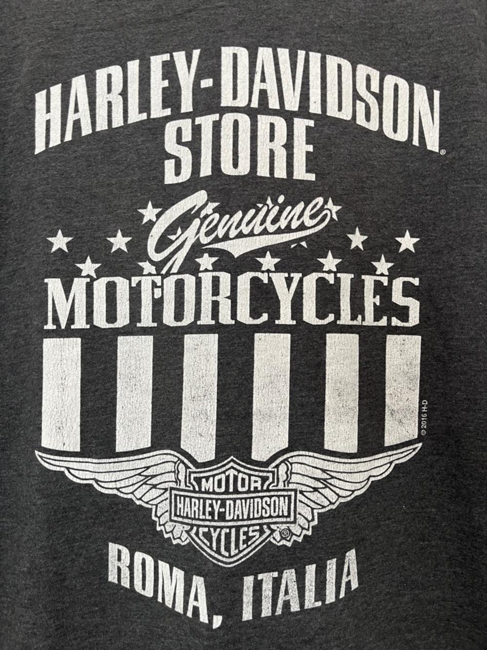 Harley-Davidson 2016 Roma Italia with Eagle Graphic - Size Medium